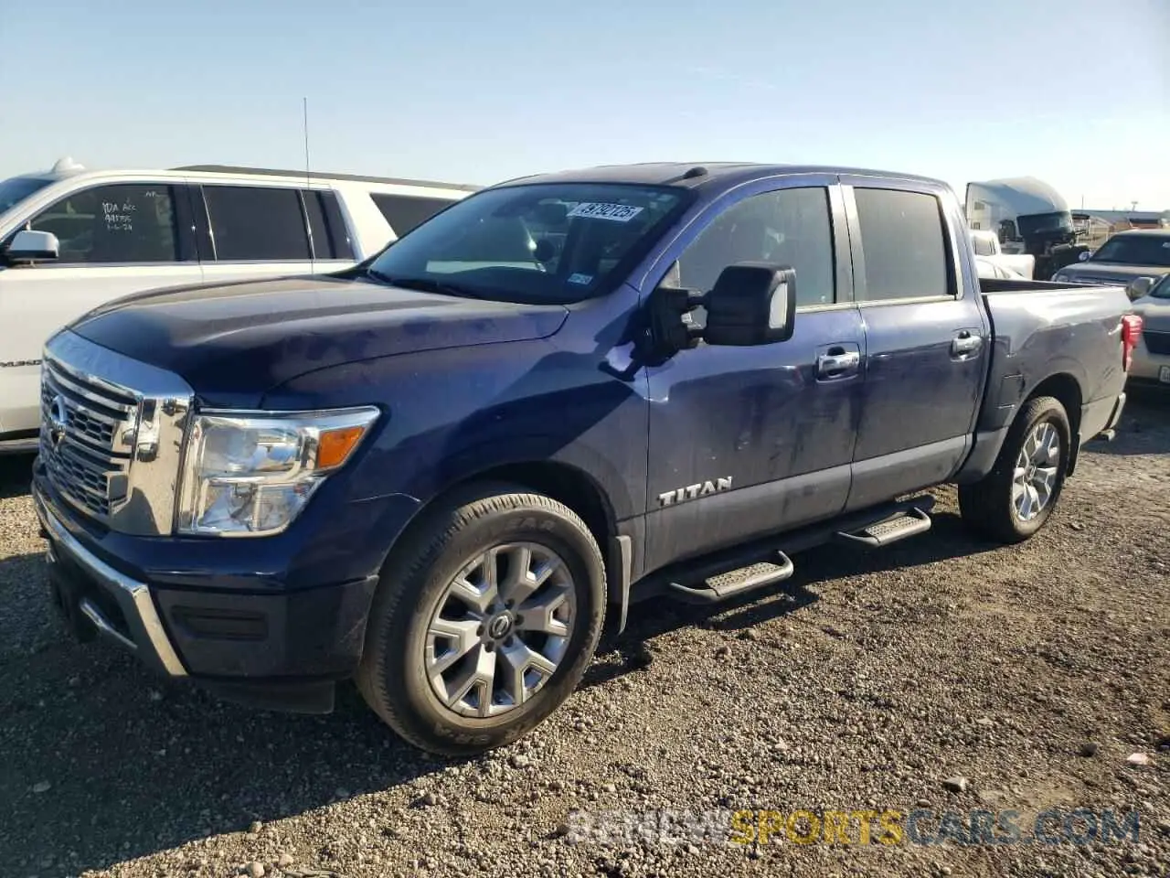 1 Photograph of a damaged car 1N6AA1EF0MN512559 NISSAN TITAN 2021