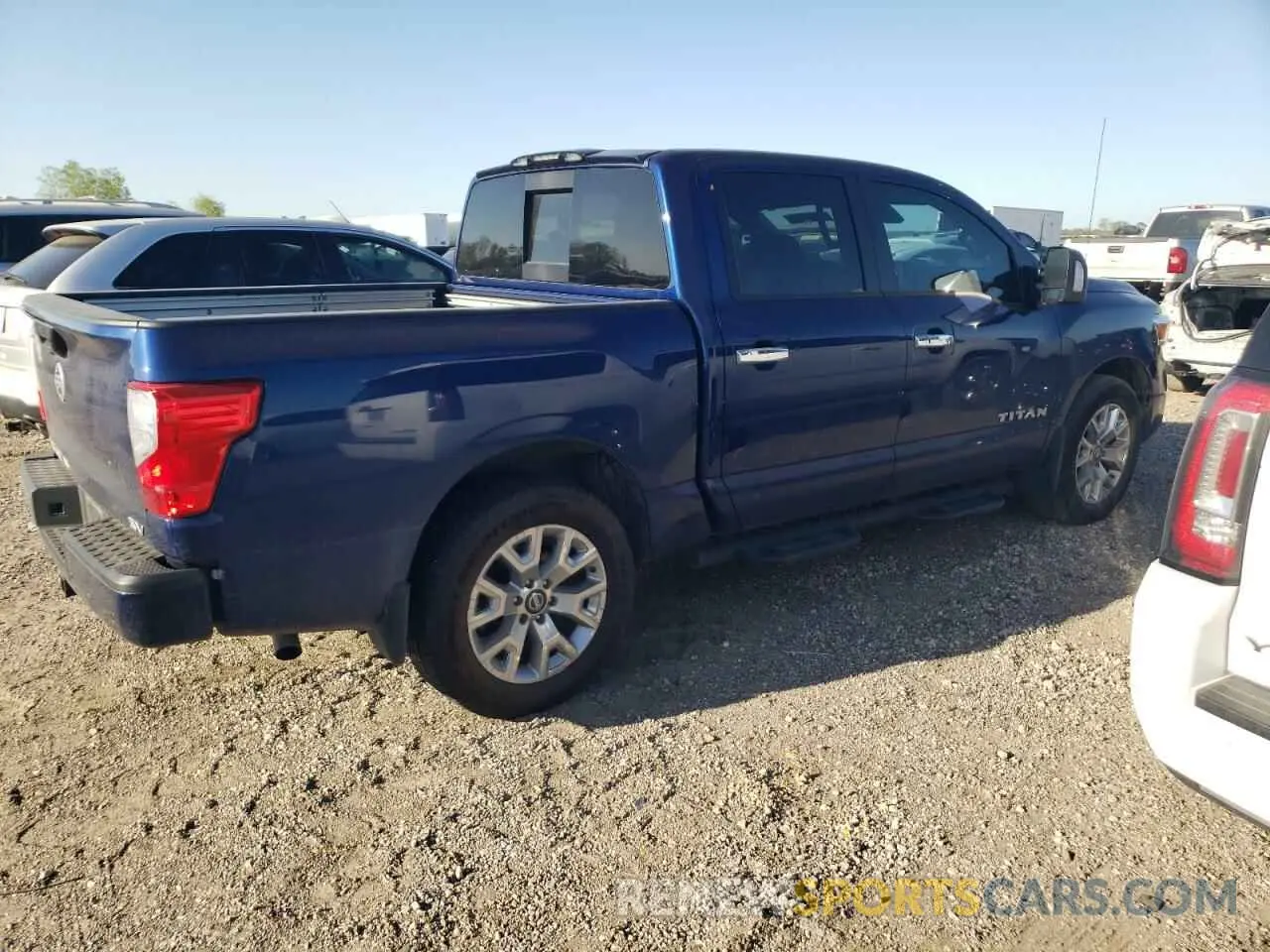 3 Photograph of a damaged car 1N6AA1EF0MN512559 NISSAN TITAN 2021
