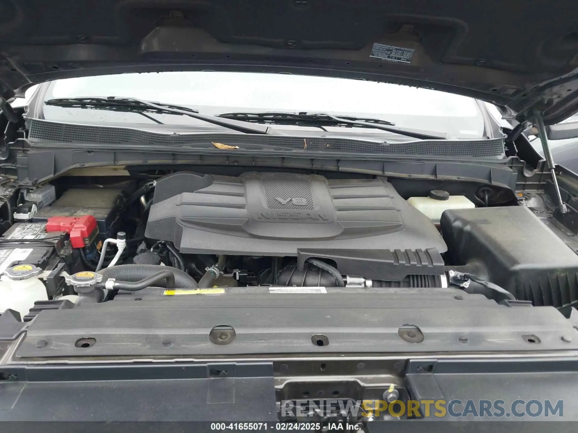 10 Photograph of a damaged car 1N6AA1EF2MN535695 NISSAN TITAN 2021