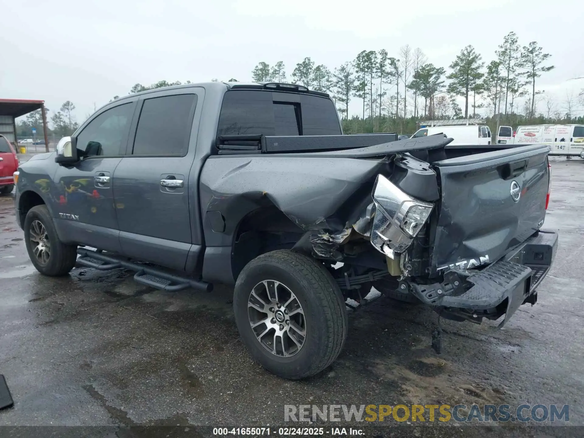 3 Photograph of a damaged car 1N6AA1EF2MN535695 NISSAN TITAN 2021