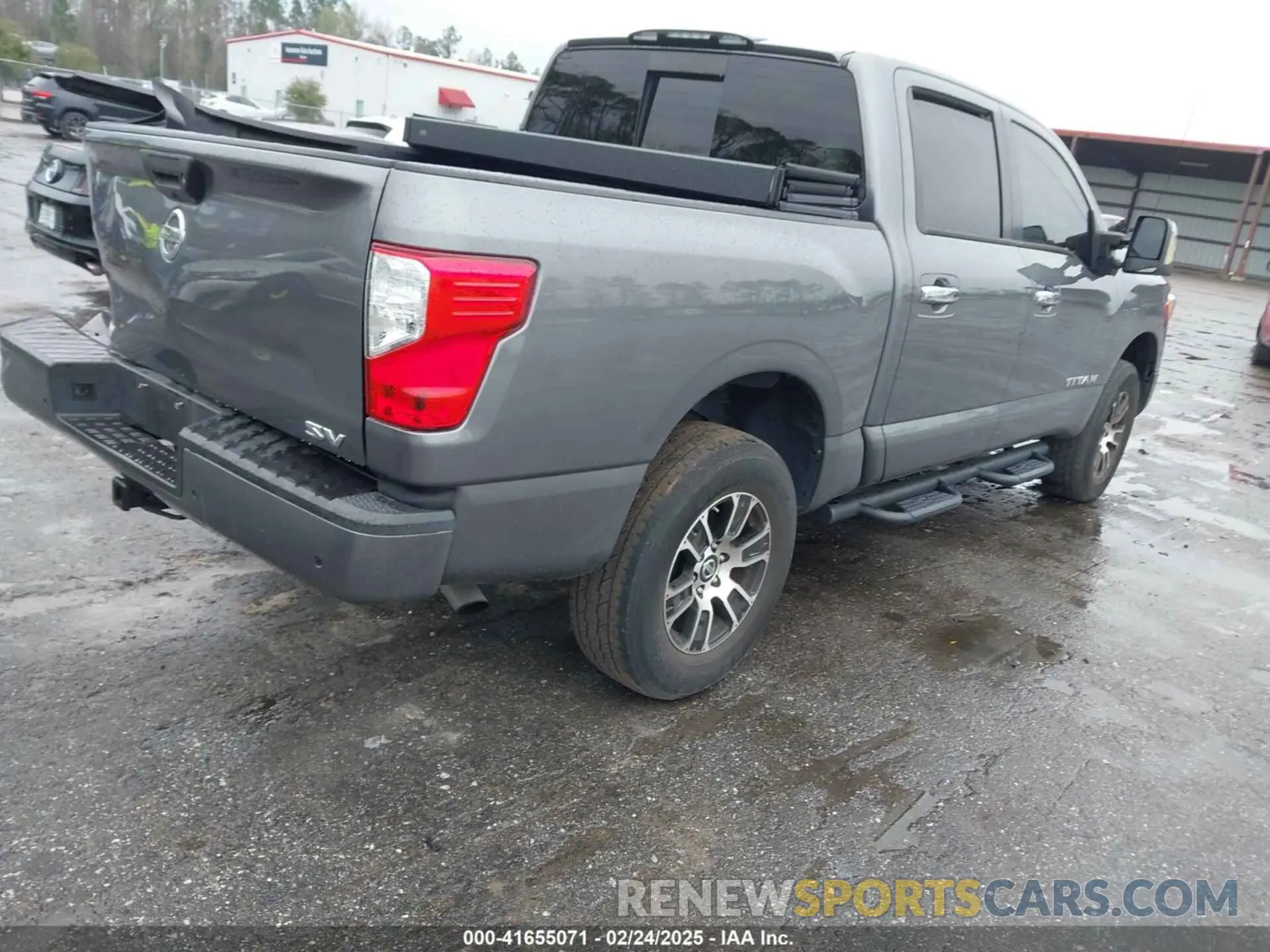 4 Photograph of a damaged car 1N6AA1EF2MN535695 NISSAN TITAN 2021