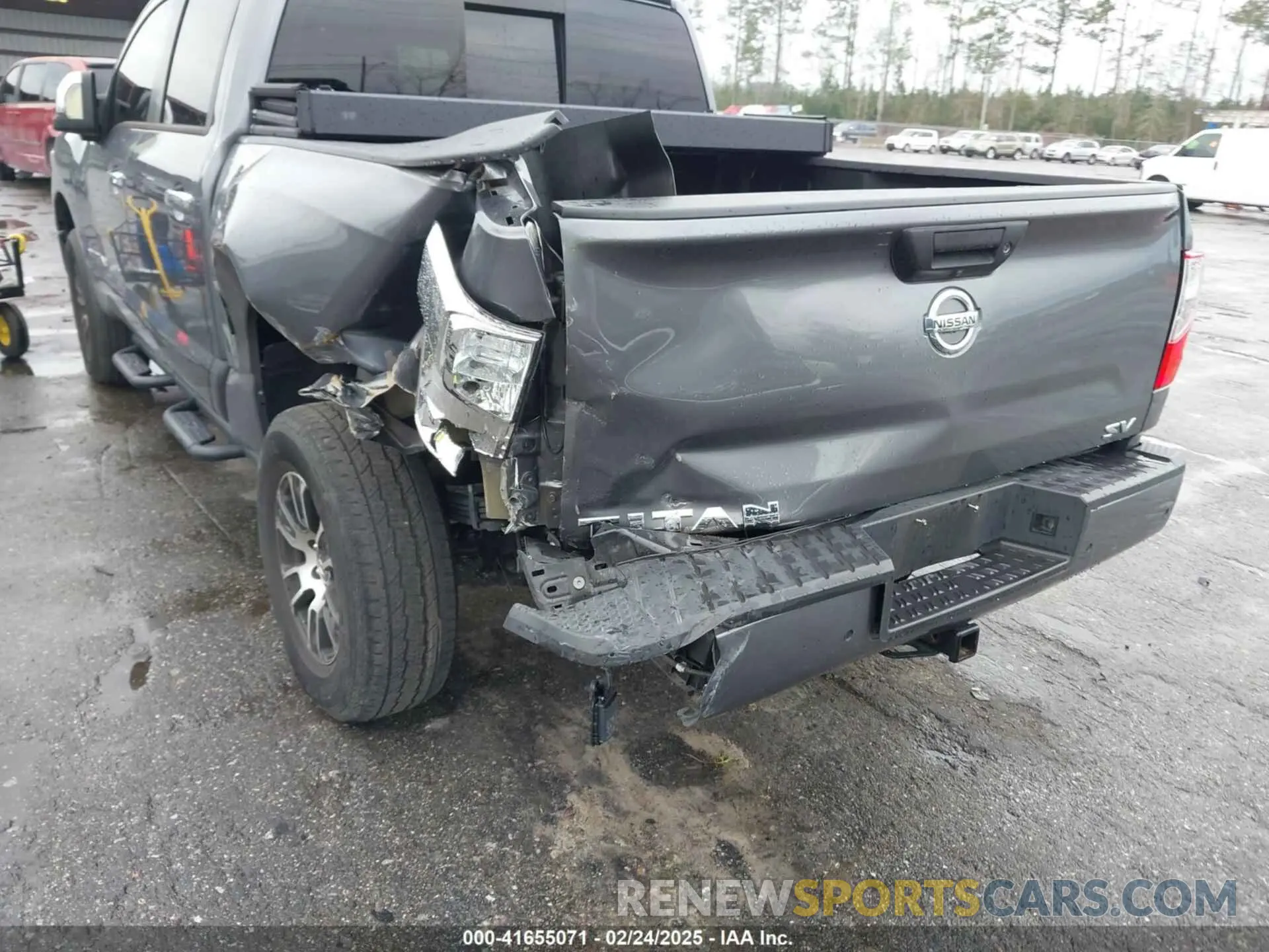 6 Photograph of a damaged car 1N6AA1EF2MN535695 NISSAN TITAN 2021
