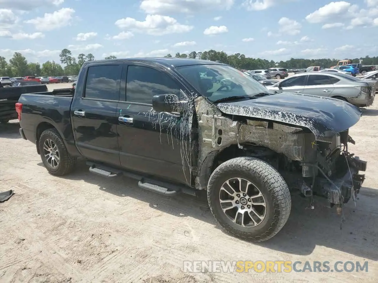 4 Photograph of a damaged car 1N6AA1EF6MN512596 NISSAN TITAN 2021