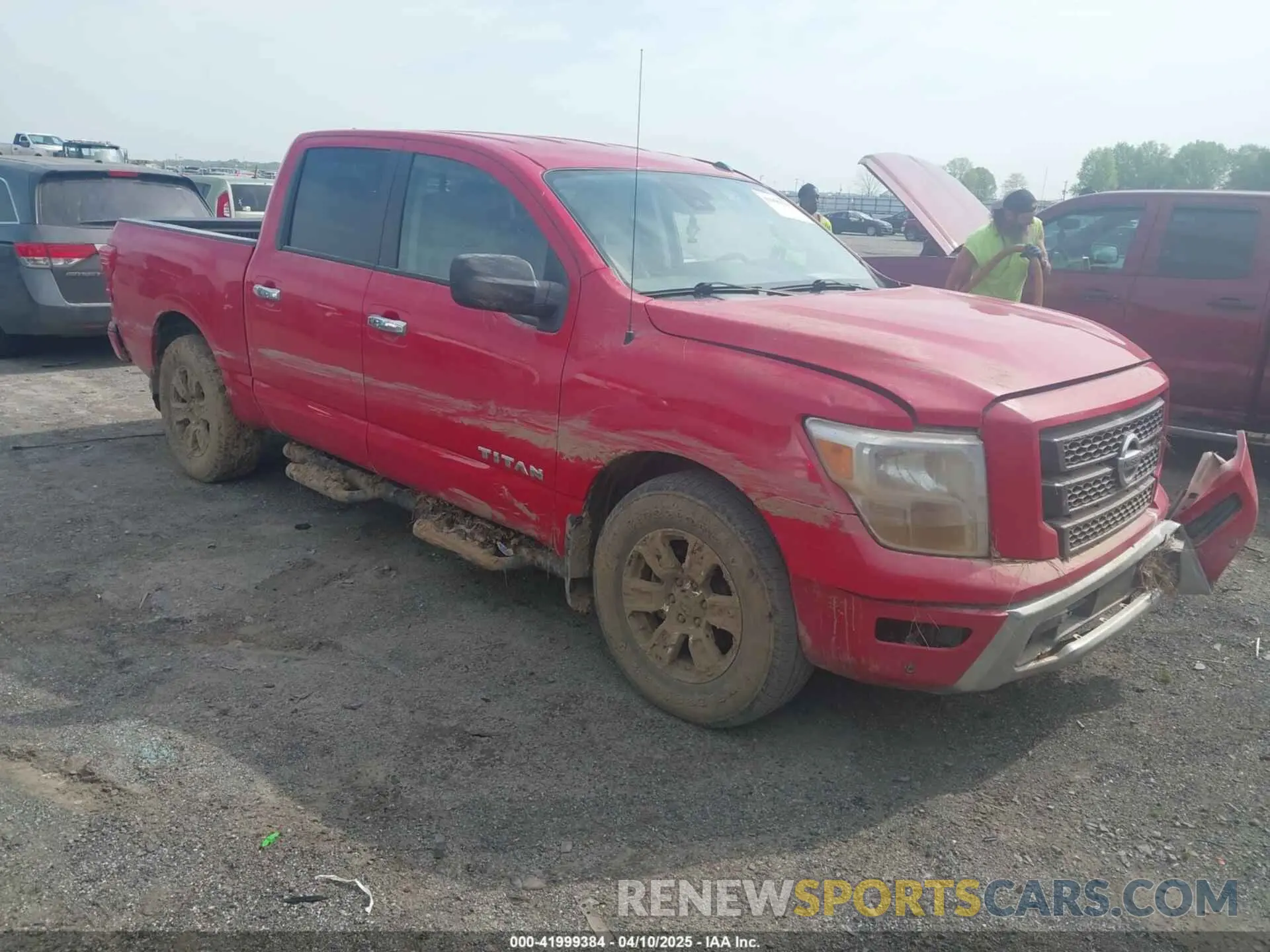 1 Photograph of a damaged car 1N6AA1EF8MN531084 NISSAN TITAN 2021