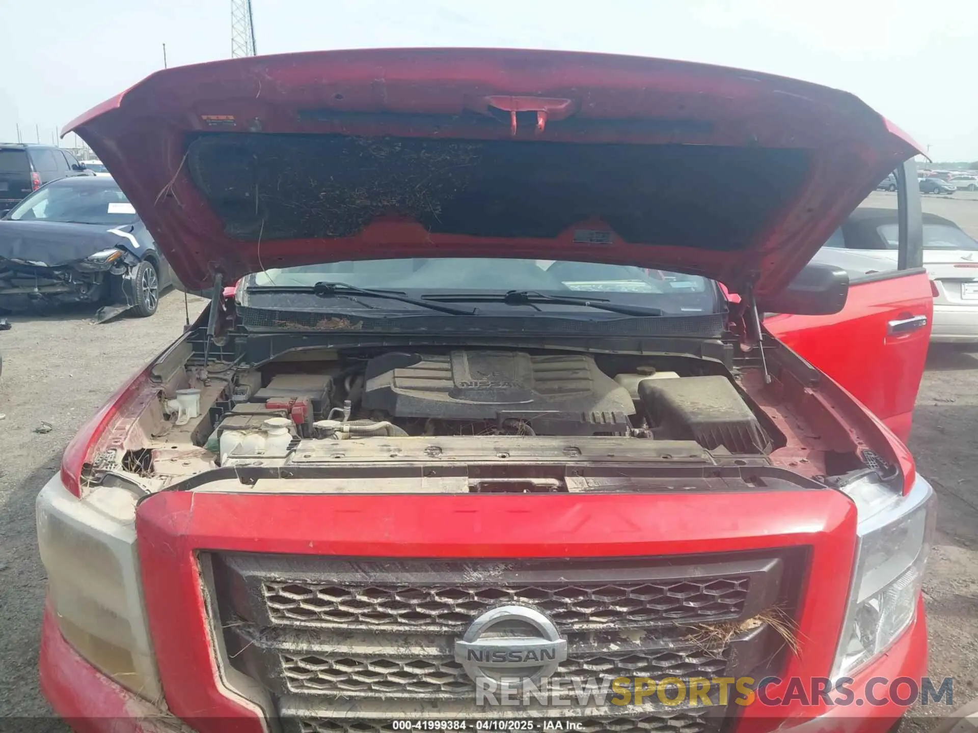 10 Photograph of a damaged car 1N6AA1EF8MN531084 NISSAN TITAN 2021