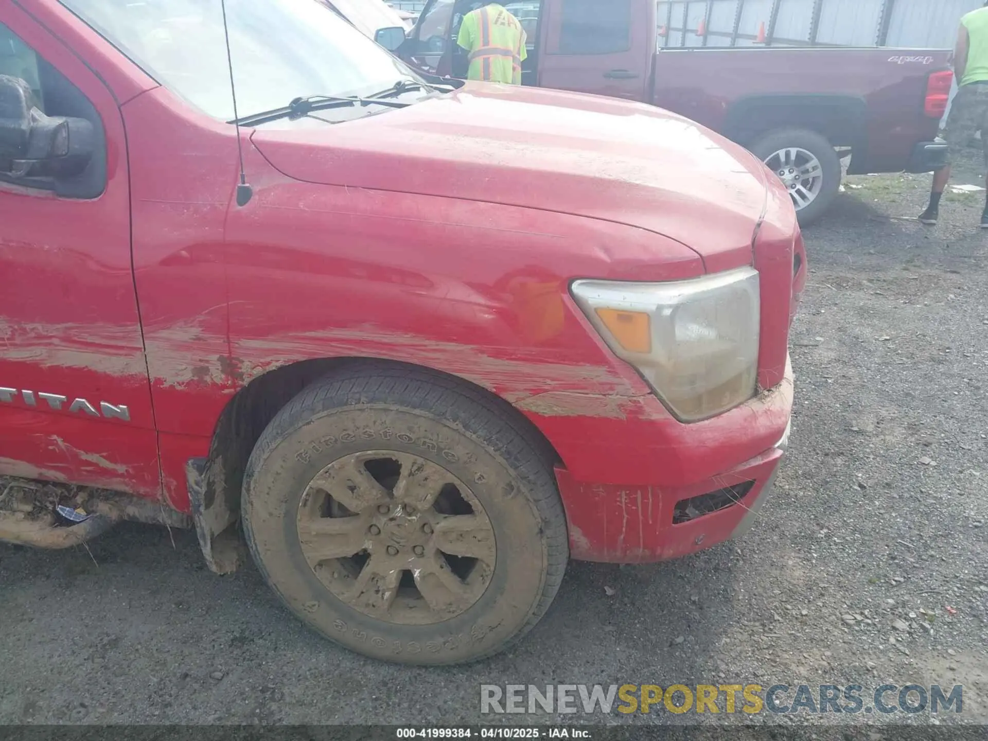 13 Photograph of a damaged car 1N6AA1EF8MN531084 NISSAN TITAN 2021