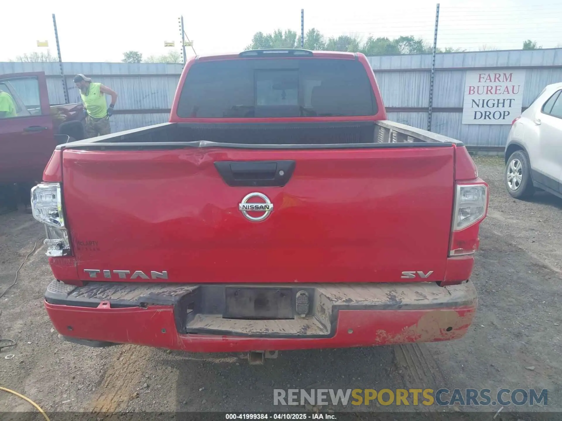 14 Photograph of a damaged car 1N6AA1EF8MN531084 NISSAN TITAN 2021