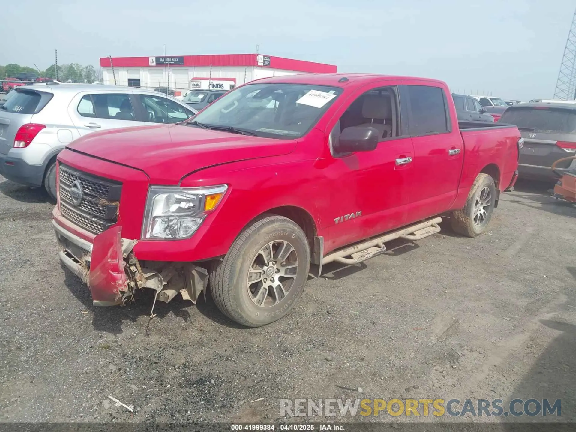 2 Photograph of a damaged car 1N6AA1EF8MN531084 NISSAN TITAN 2021