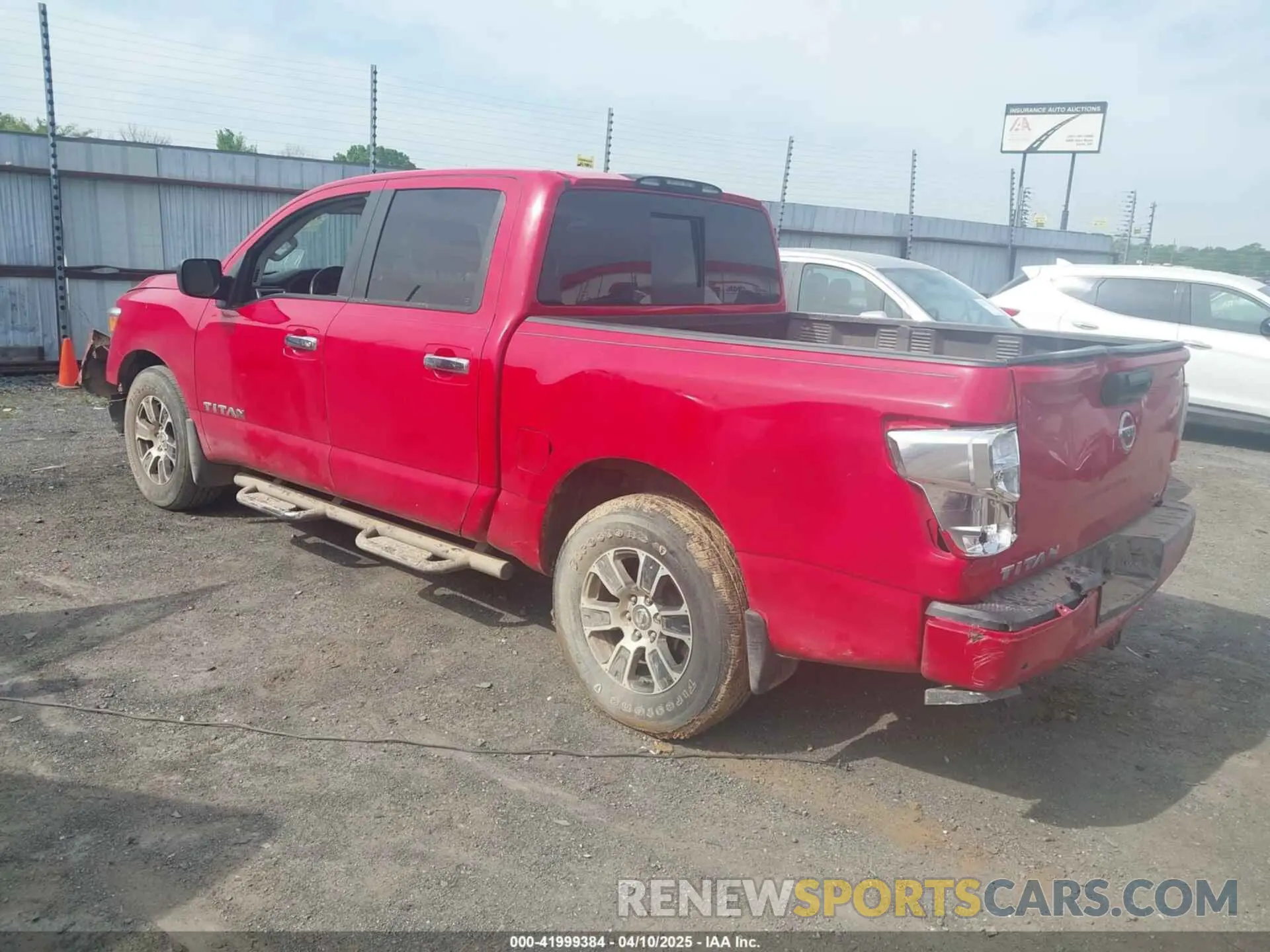3 Photograph of a damaged car 1N6AA1EF8MN531084 NISSAN TITAN 2021