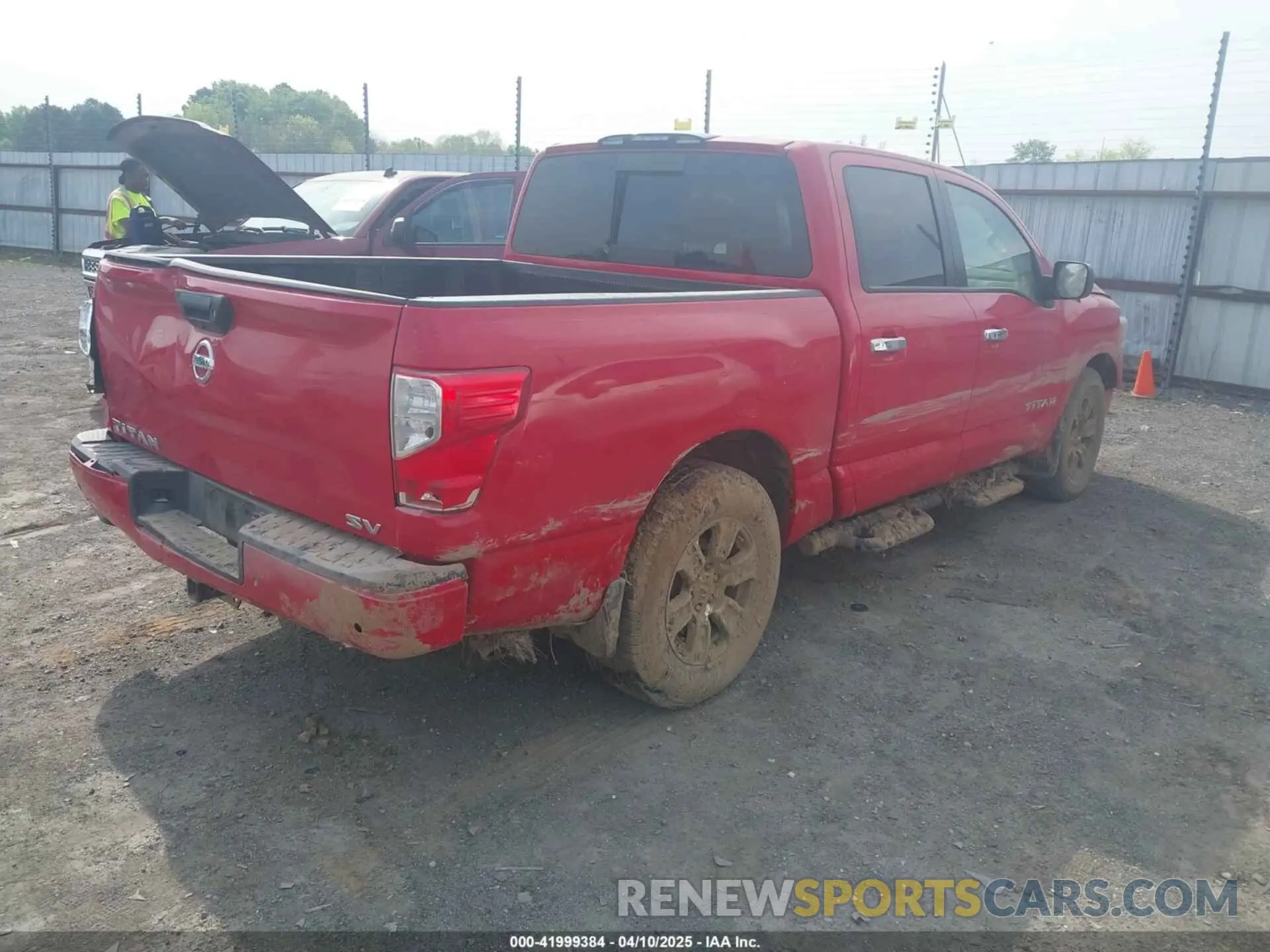 4 Photograph of a damaged car 1N6AA1EF8MN531084 NISSAN TITAN 2021