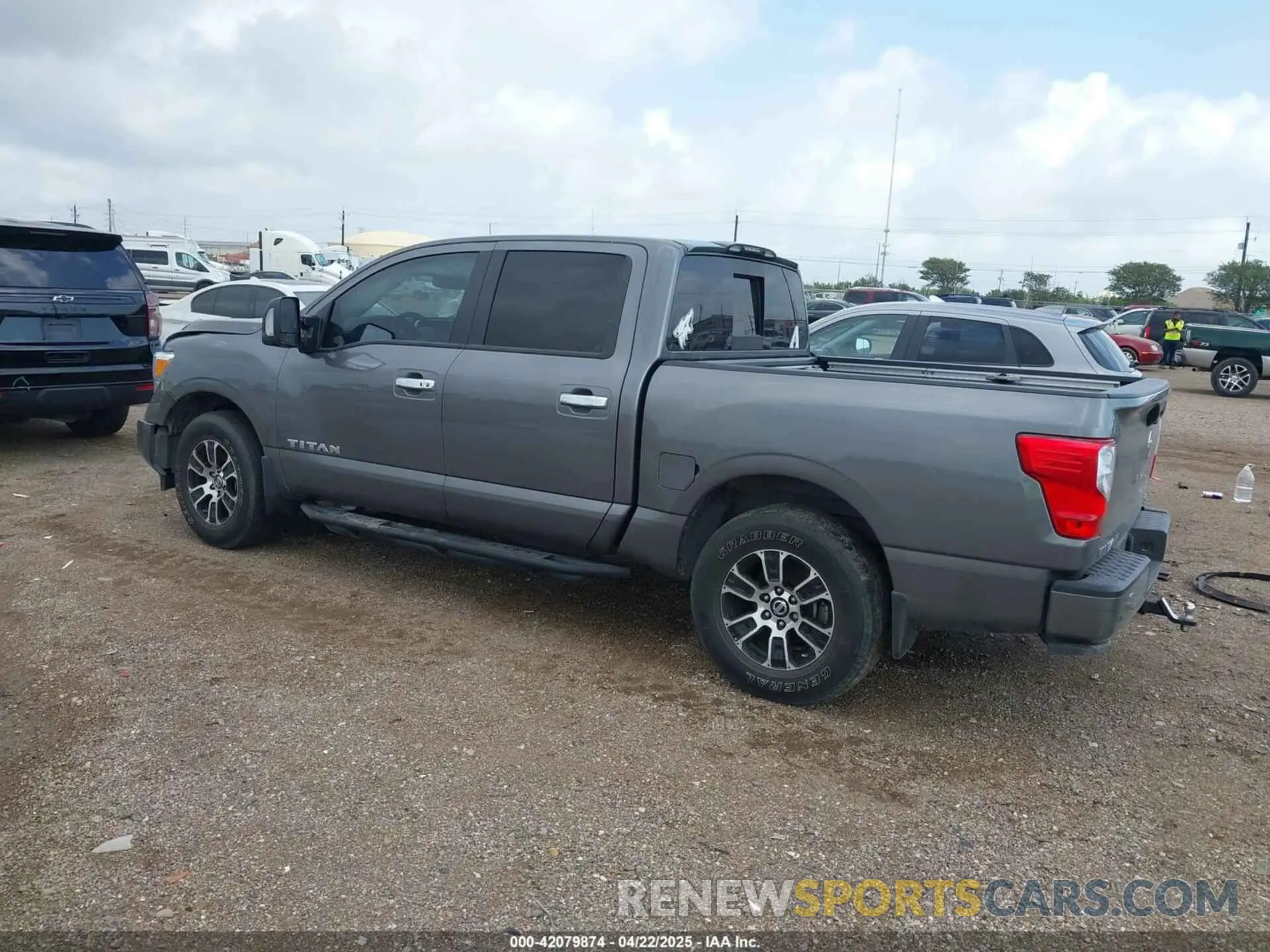 3 Photograph of a damaged car 1N6AA1EF8MN536575 NISSAN TITAN 2021
