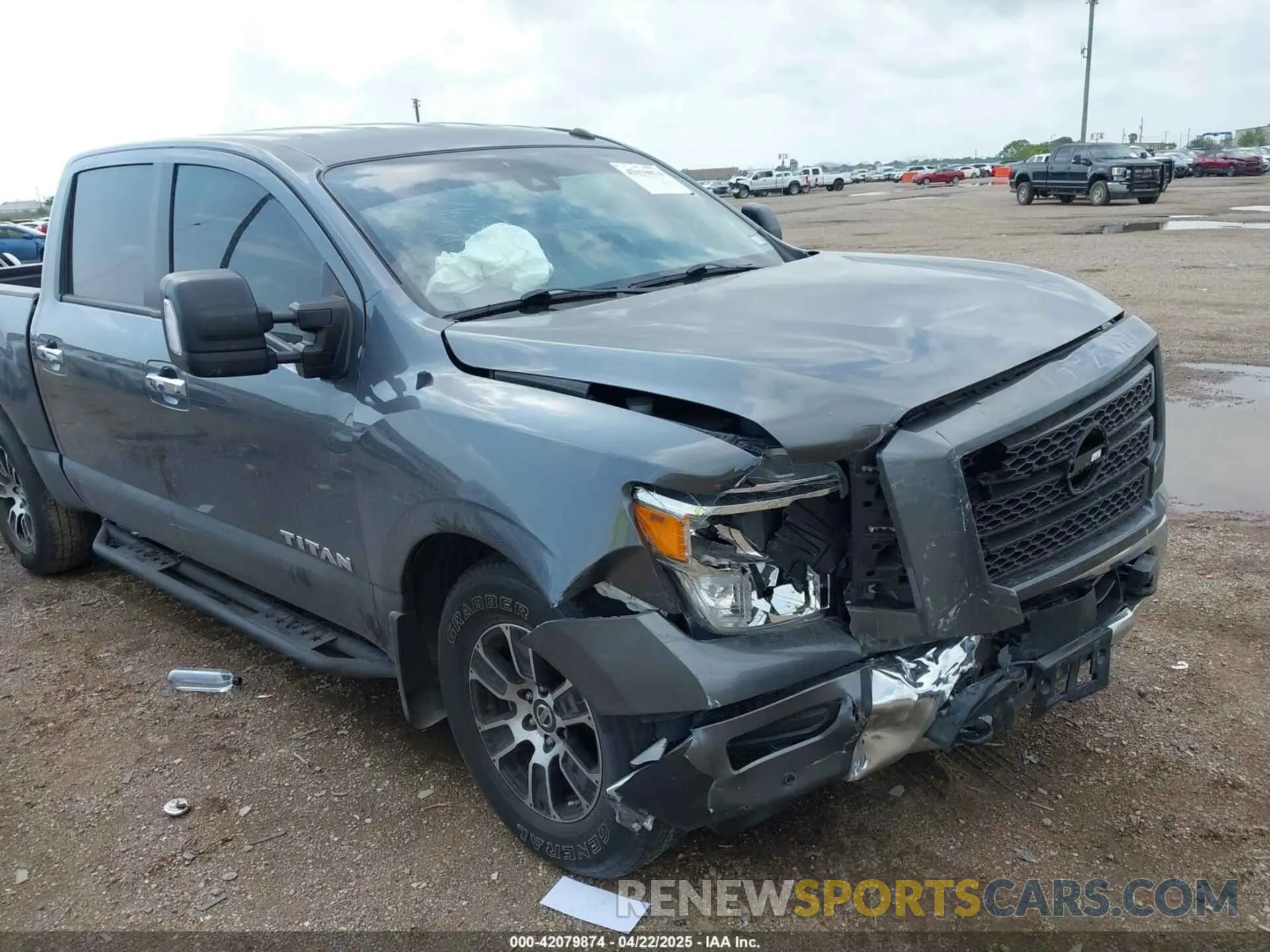 6 Photograph of a damaged car 1N6AA1EF8MN536575 NISSAN TITAN 2021