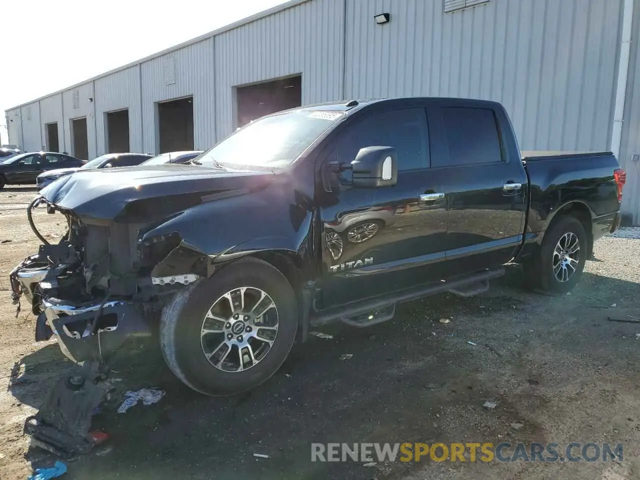 1 Photograph of a damaged car 1N6AA1EFXMN509569 NISSAN TITAN 2021