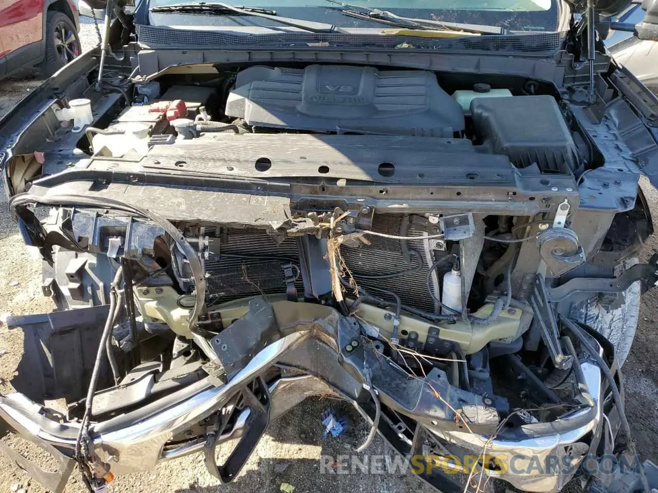11 Photograph of a damaged car 1N6AA1EFXMN509569 NISSAN TITAN 2021
