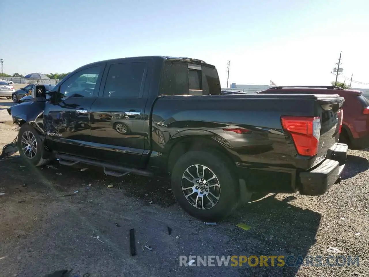 2 Photograph of a damaged car 1N6AA1EFXMN509569 NISSAN TITAN 2021