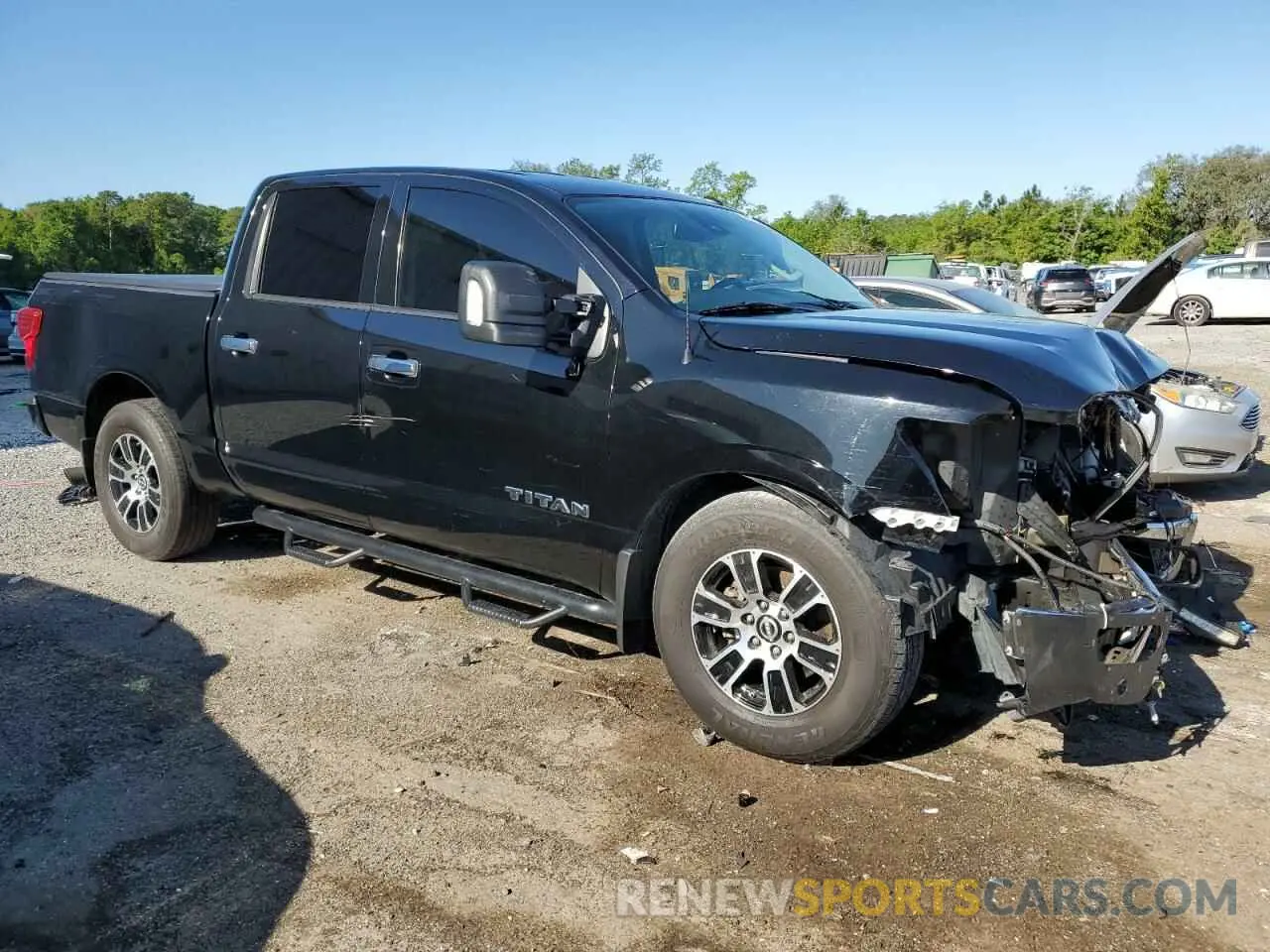 4 Photograph of a damaged car 1N6AA1EFXMN509569 NISSAN TITAN 2021