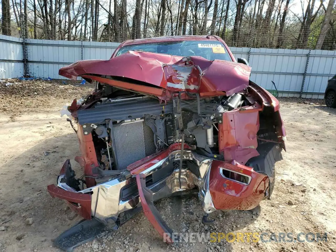 5 Photograph of a damaged car 1N6AA1FB2MN523560 NISSAN TITAN 2021