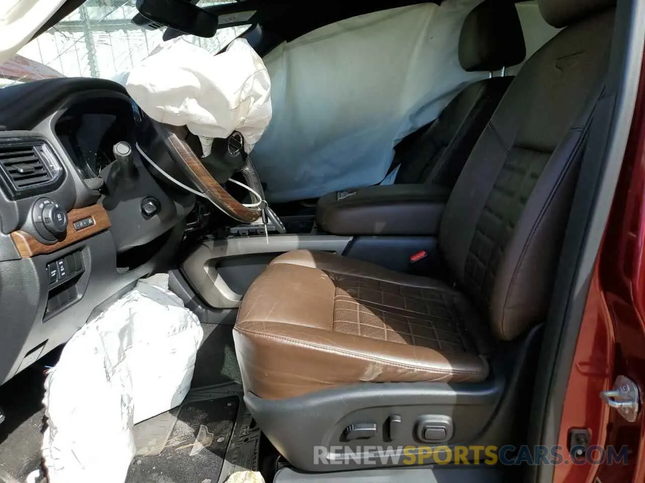 7 Photograph of a damaged car 1N6AA1FB2MN523560 NISSAN TITAN 2021
