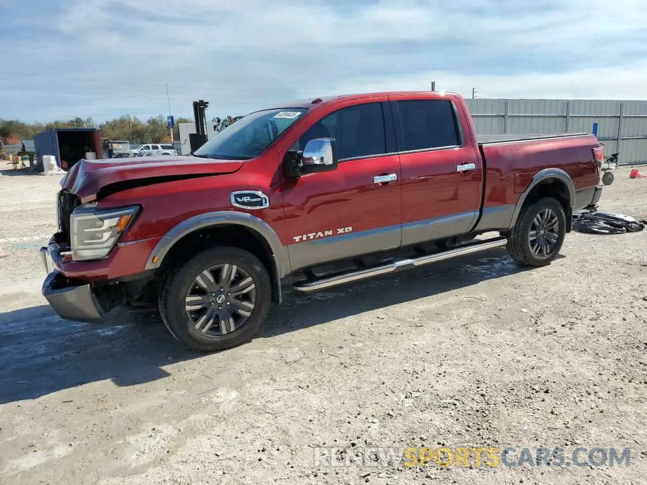 1 Photograph of a damaged car 1N6AA1FB2MN530251 NISSAN TITAN 2021