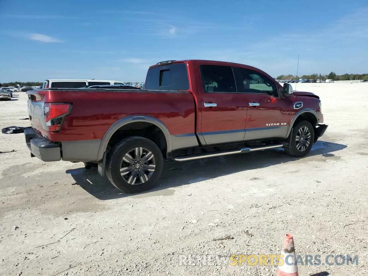 3 Photograph of a damaged car 1N6AA1FB2MN530251 NISSAN TITAN 2021