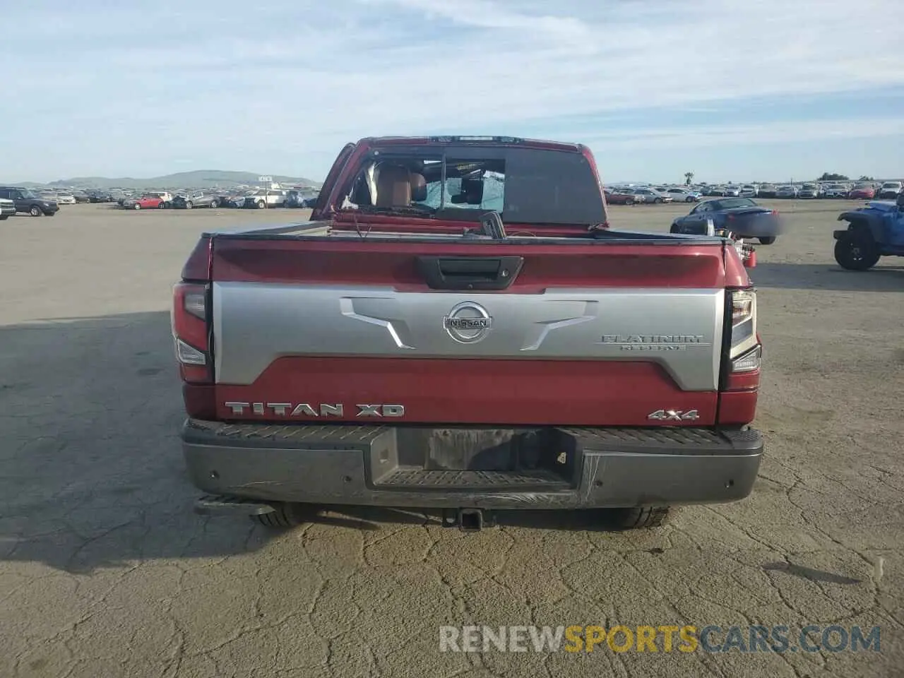 6 Photograph of a damaged car 1N6AA1FB8MN533655 NISSAN TITAN 2021