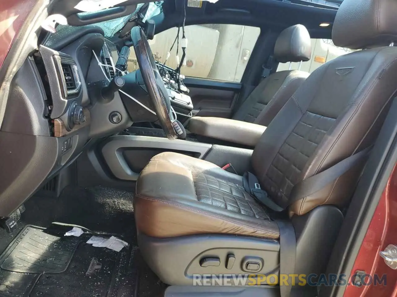 7 Photograph of a damaged car 1N6AA1FB8MN533655 NISSAN TITAN 2021
