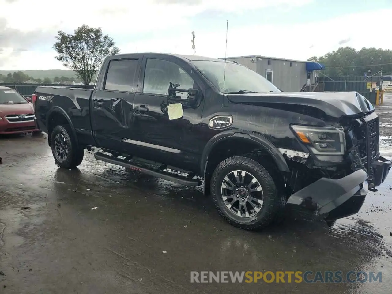 4 Photograph of a damaged car 1N6AA1FB9MN532756 NISSAN TITAN 2021