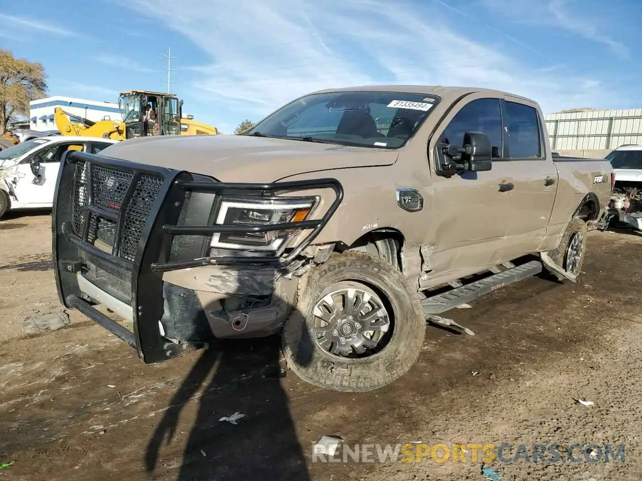 1 Photograph of a damaged car 1N6AA1FB9MN533034 NISSAN TITAN 2021
