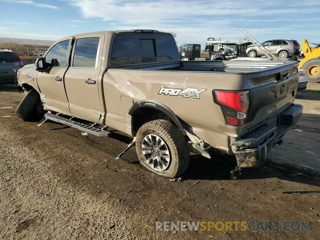 2 Photograph of a damaged car 1N6AA1FB9MN533034 NISSAN TITAN 2021