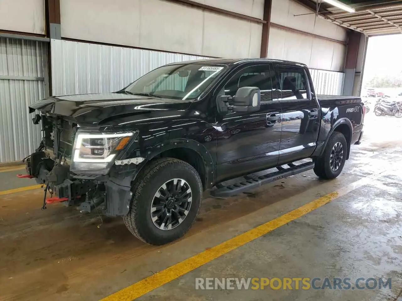 1 Photograph of a damaged car 1N6AA1ED0NN104823 NISSAN TITAN 2022