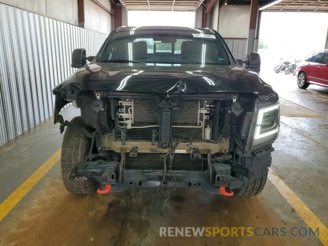 5 Photograph of a damaged car 1N6AA1ED0NN104823 NISSAN TITAN 2022