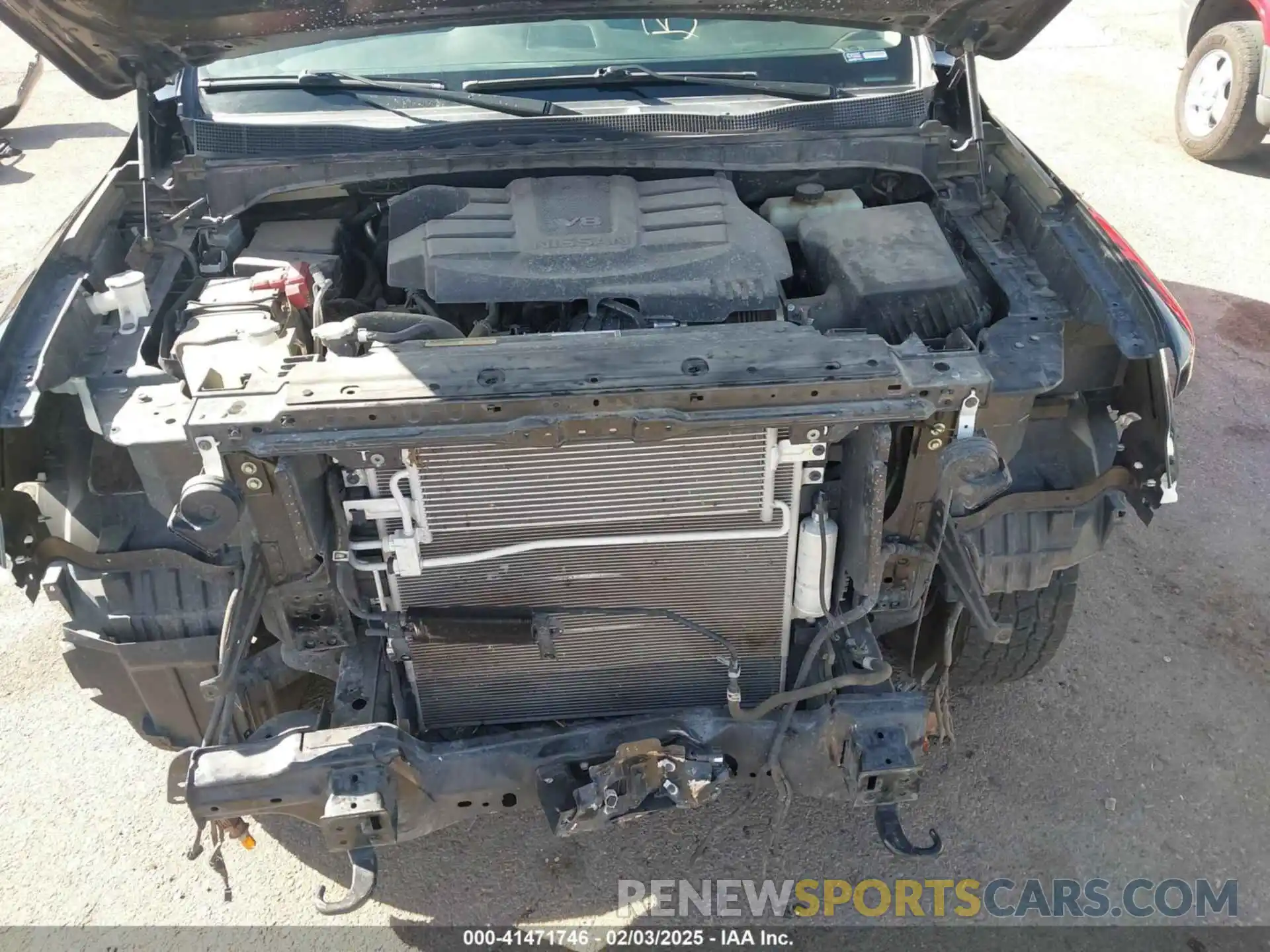 10 Photograph of a damaged car 1N6AA1ED3NN101463 NISSAN TITAN 2022