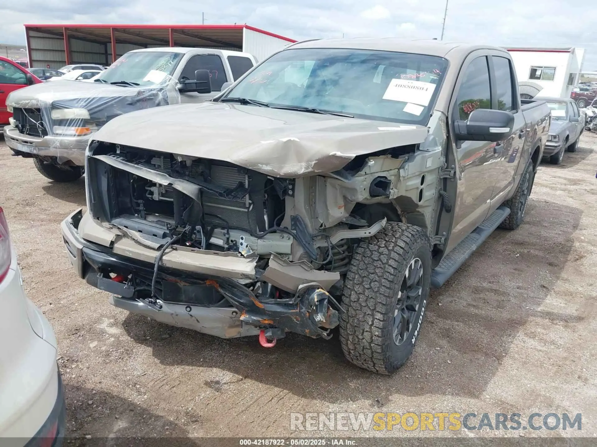 6 Photograph of a damaged car 1N6AA1ED6NN101067 NISSAN TITAN 2022