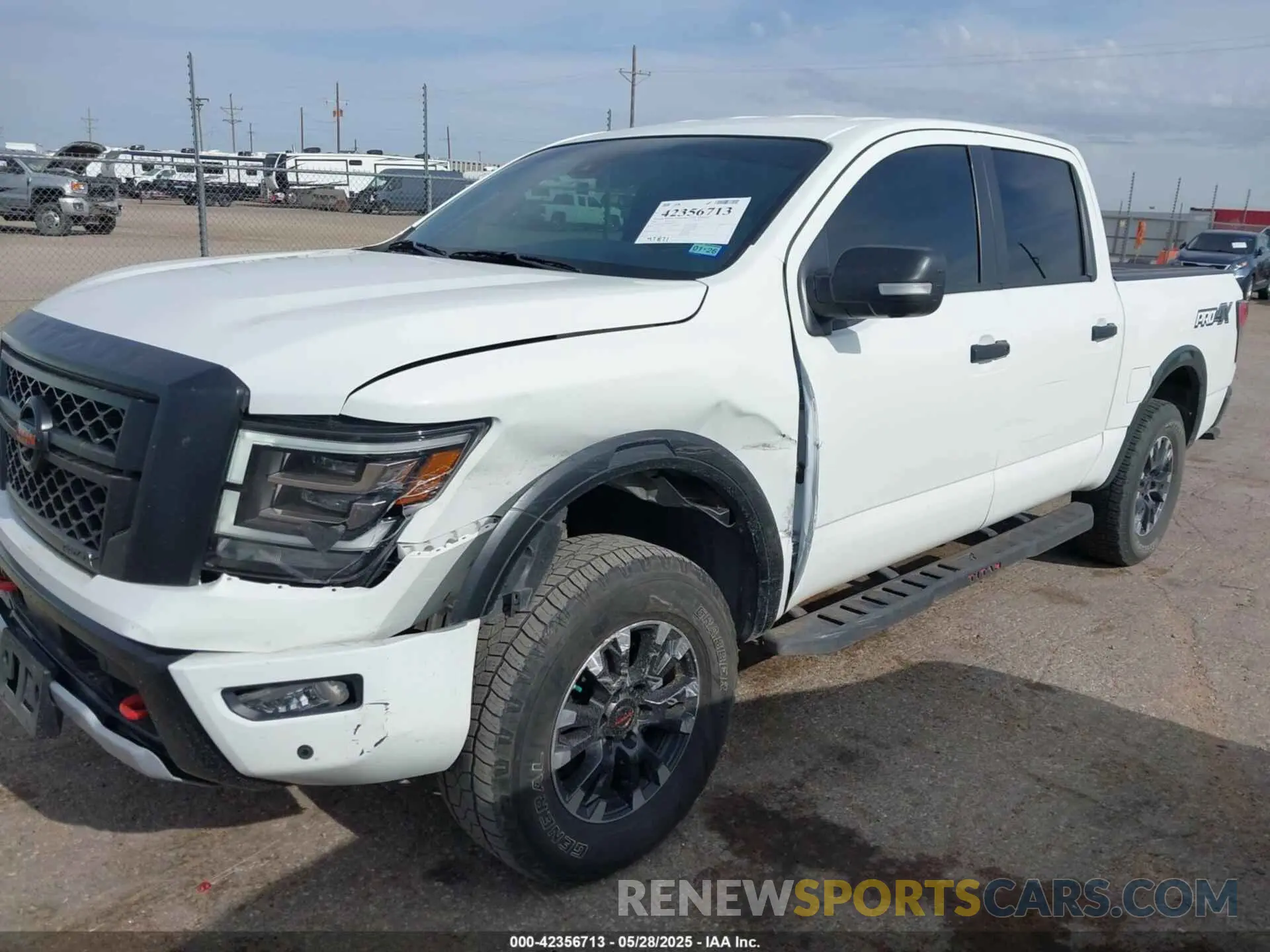 6 Photograph of a damaged car 1N6AA1ED7NN102938 NISSAN TITAN 2022