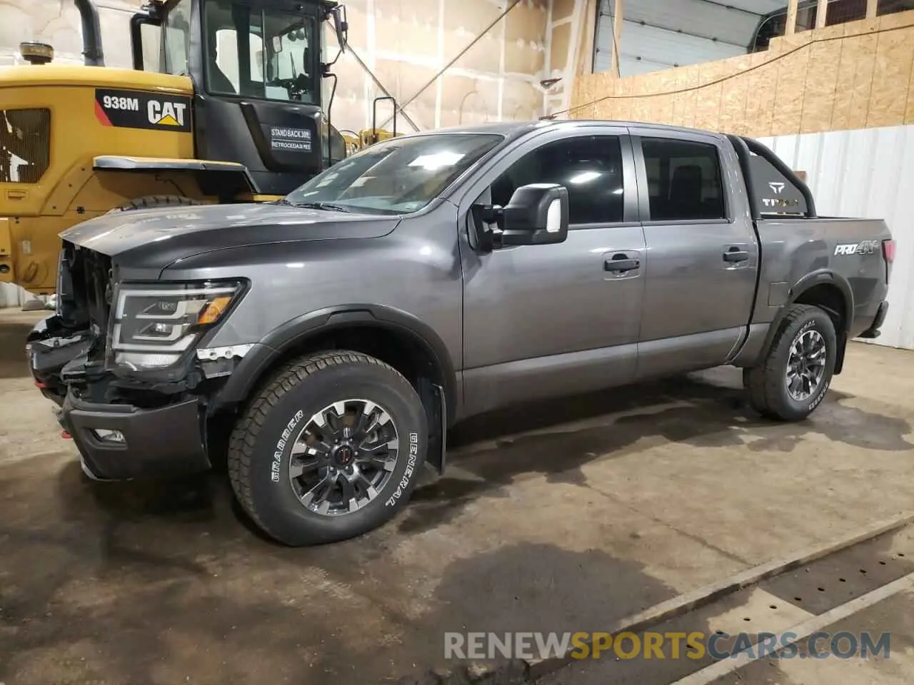 1 Photograph of a damaged car 1N6AA1ED8NN101121 NISSAN TITAN 2022