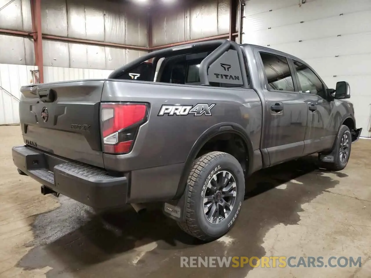 3 Photograph of a damaged car 1N6AA1ED8NN101121 NISSAN TITAN 2022