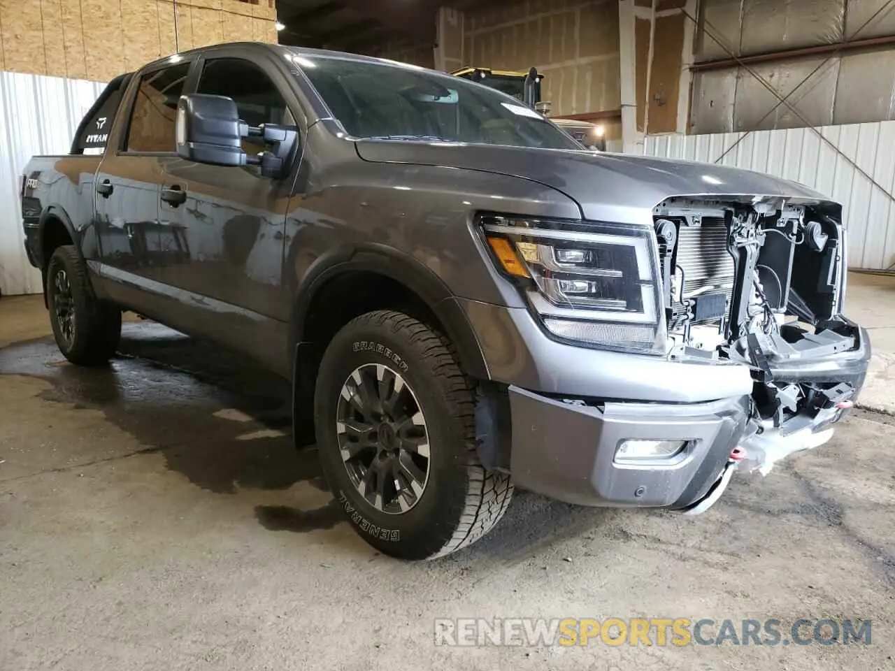 4 Photograph of a damaged car 1N6AA1ED8NN101121 NISSAN TITAN 2022