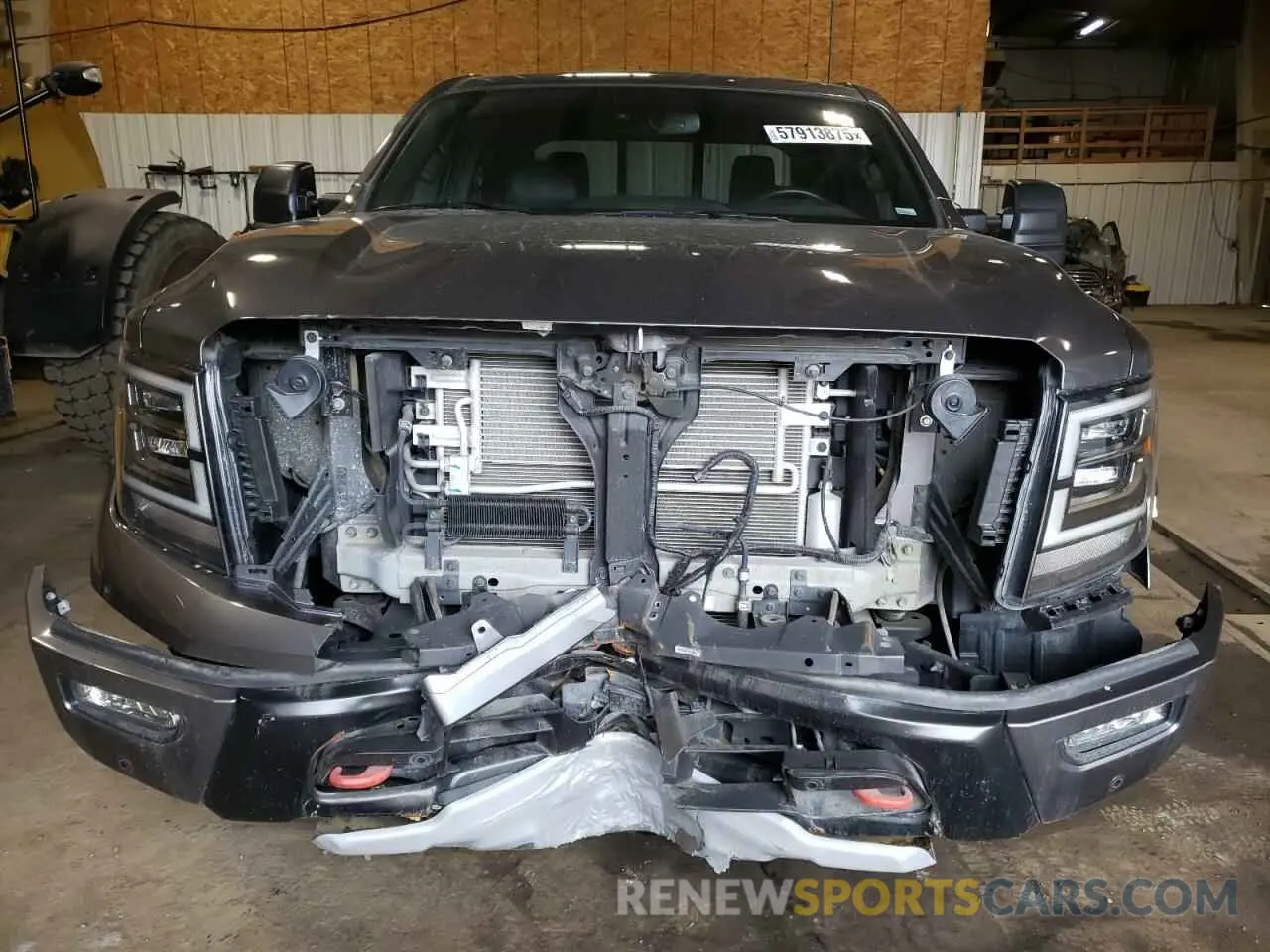 5 Photograph of a damaged car 1N6AA1ED8NN101121 NISSAN TITAN 2022