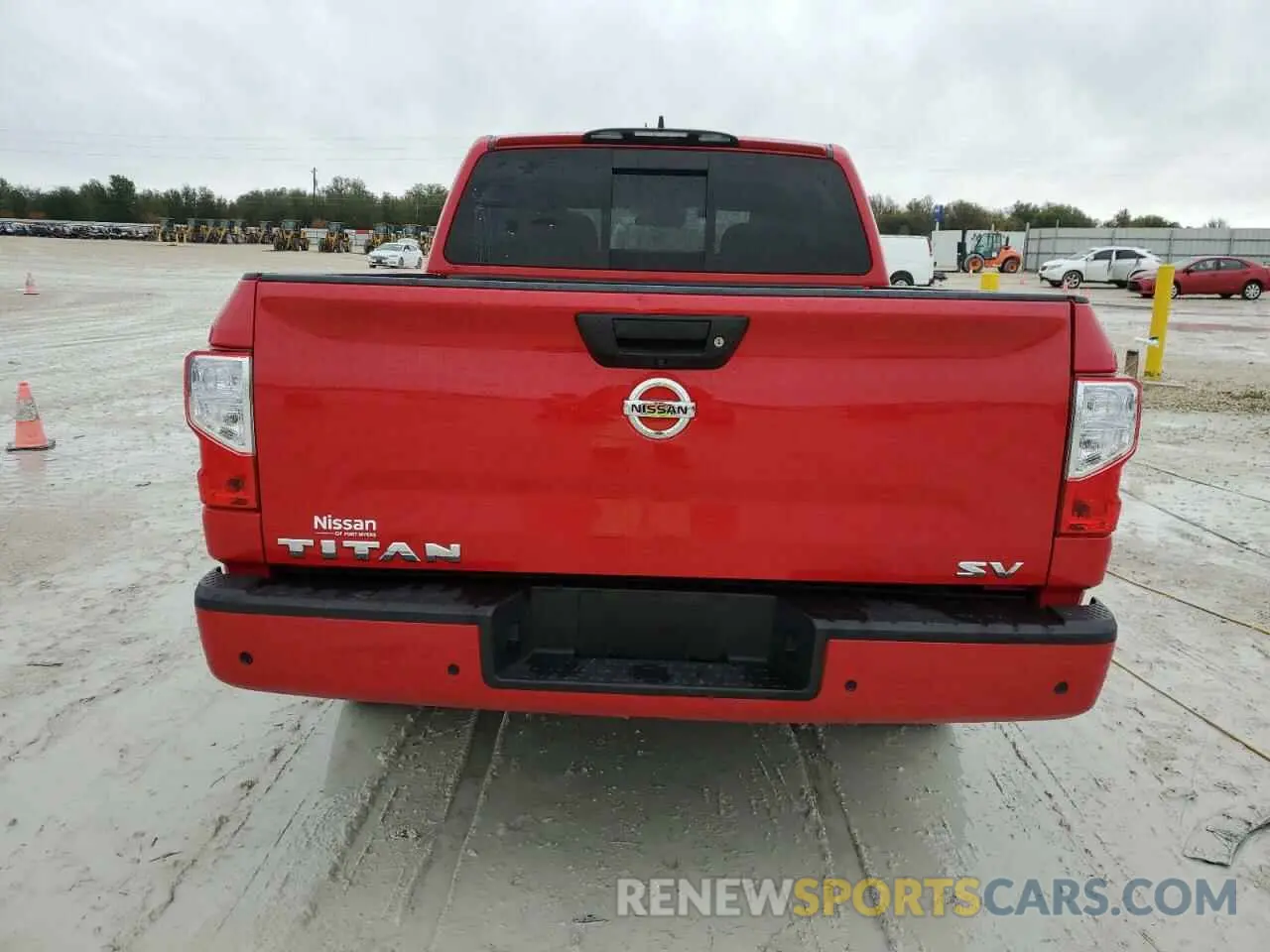6 Photograph of a damaged car 1N6AA1EE1NN107187 NISSAN TITAN 2022
