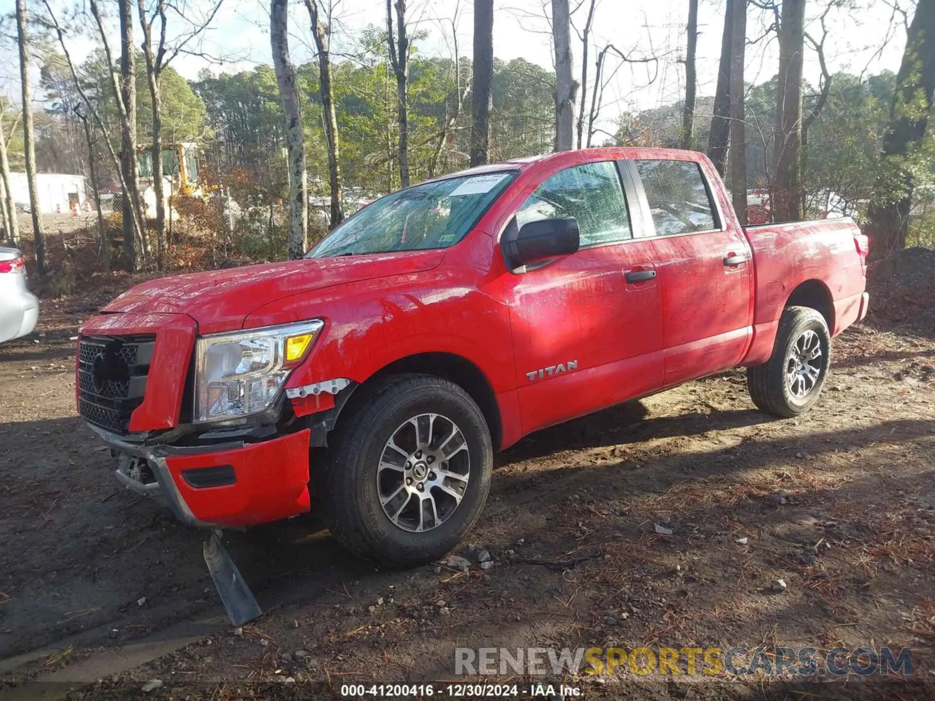 2 Photograph of a damaged car 1N6AA1EE2NN104721 NISSAN TITAN 2022
