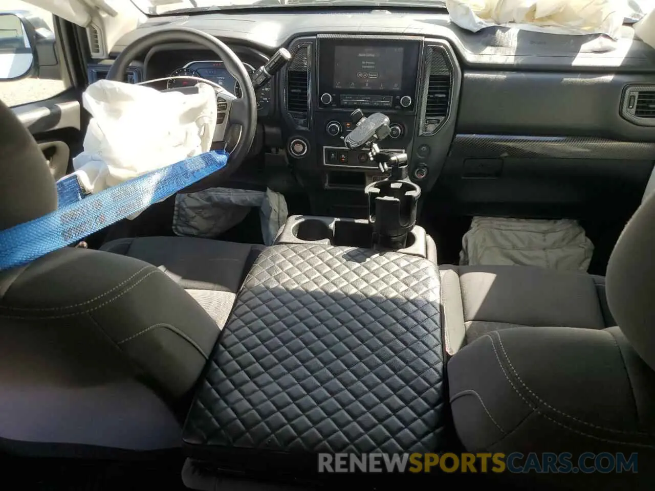 8 Photograph of a damaged car 1N6AA1EE3NN106204 NISSAN TITAN 2022