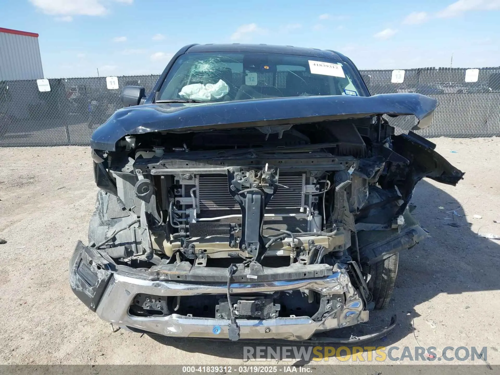 12 Photograph of a damaged car 1N6AA1EE7NN104200 NISSAN TITAN 2022