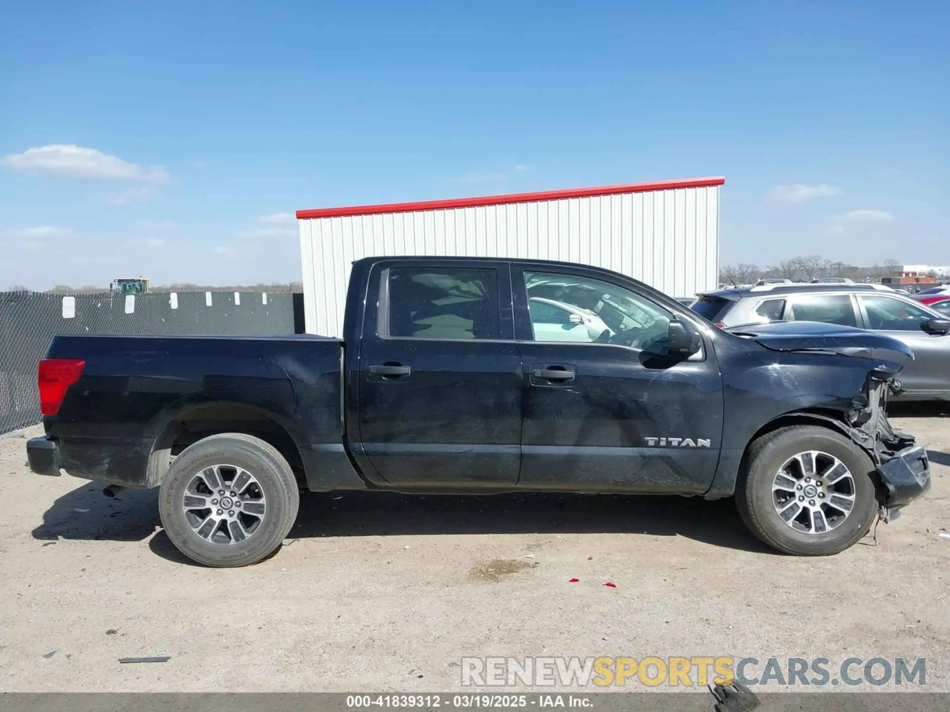 13 Photograph of a damaged car 1N6AA1EE7NN104200 NISSAN TITAN 2022