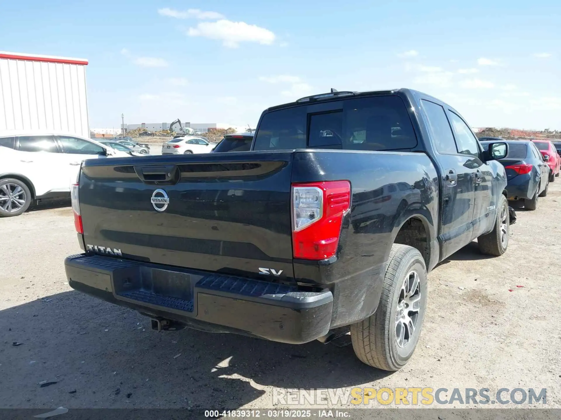 4 Photograph of a damaged car 1N6AA1EE7NN104200 NISSAN TITAN 2022