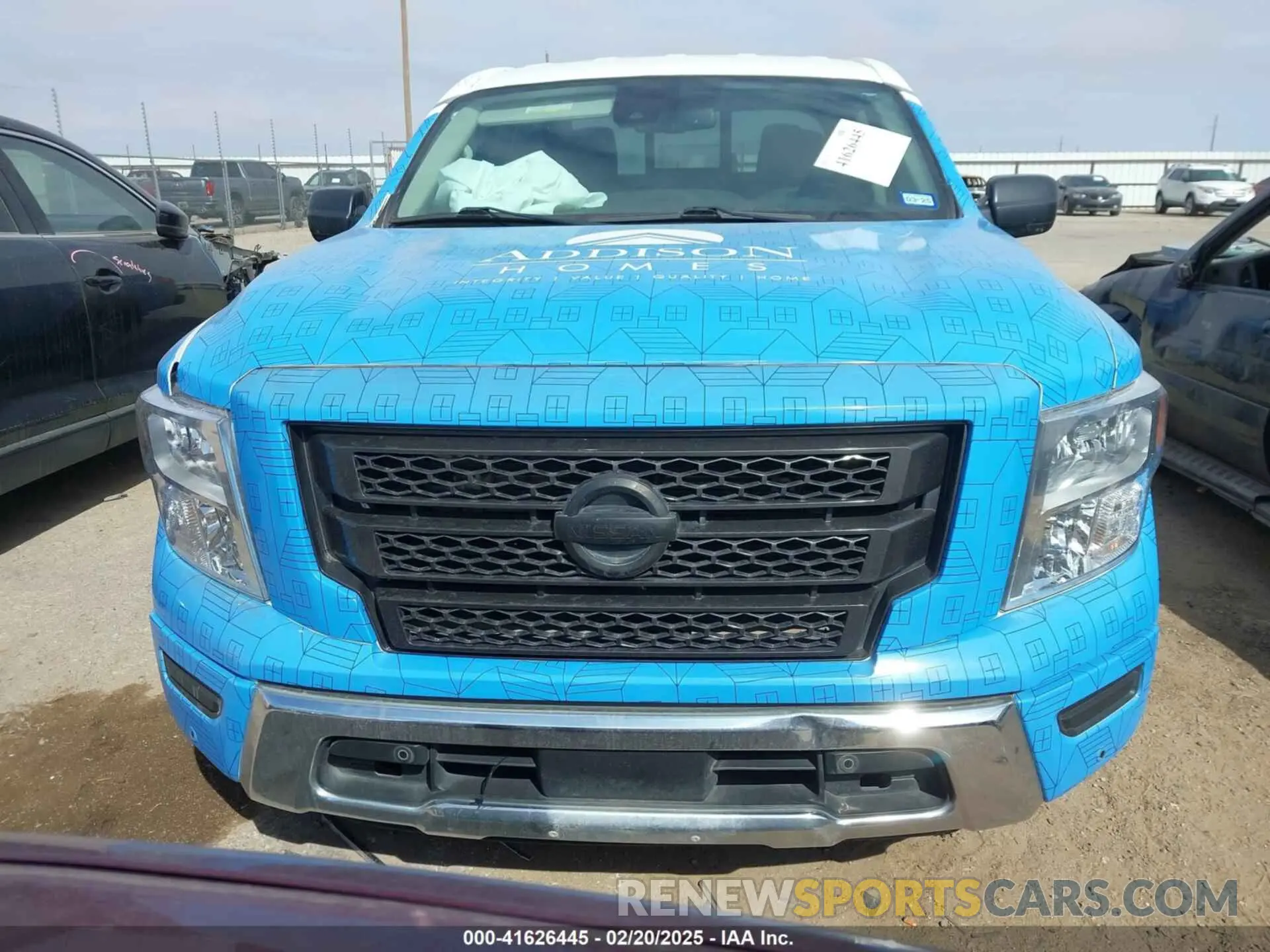 13 Photograph of a damaged car 1N6AA1EF6NN104519 NISSAN TITAN 2022