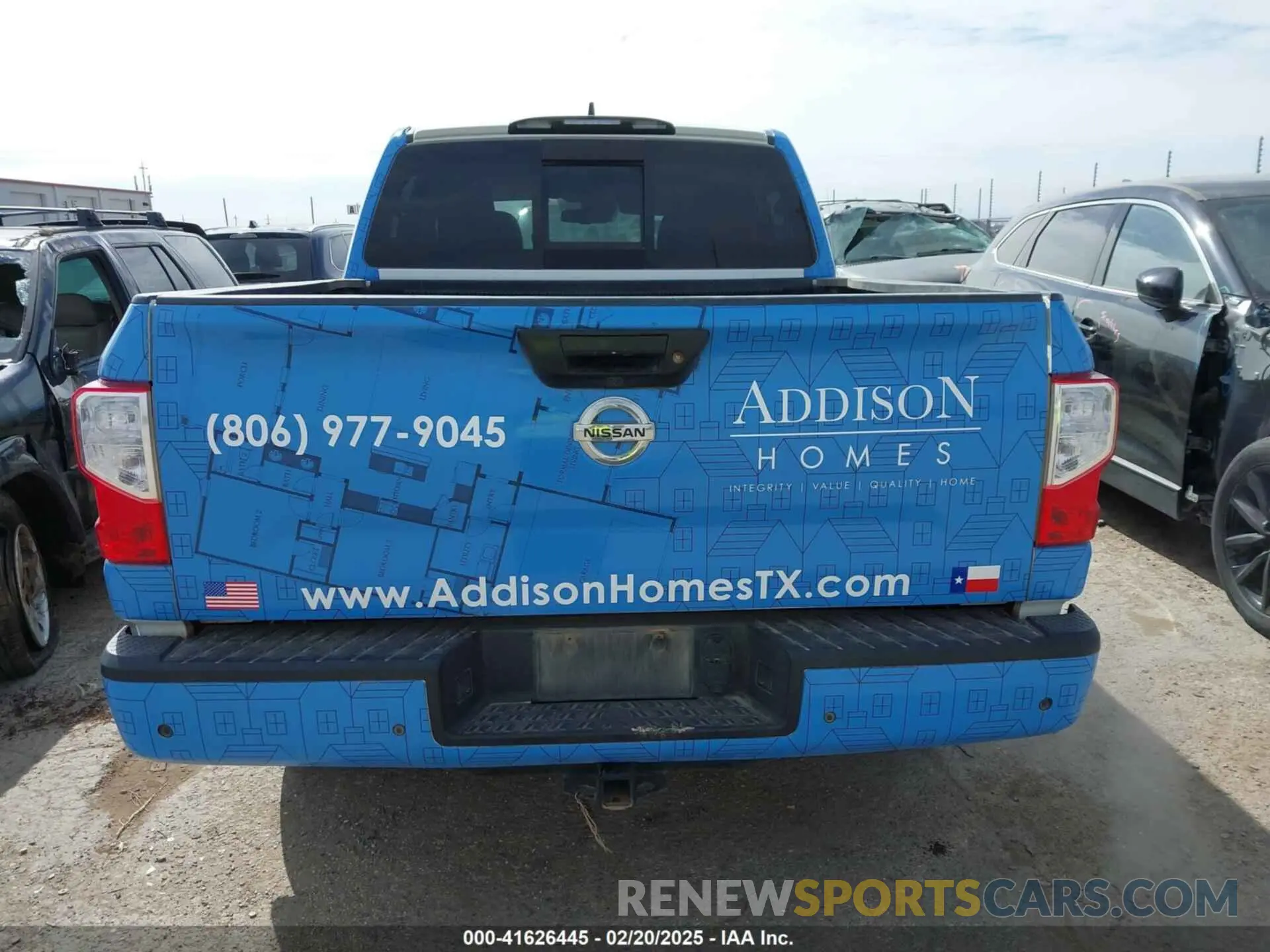 17 Photograph of a damaged car 1N6AA1EF6NN104519 NISSAN TITAN 2022