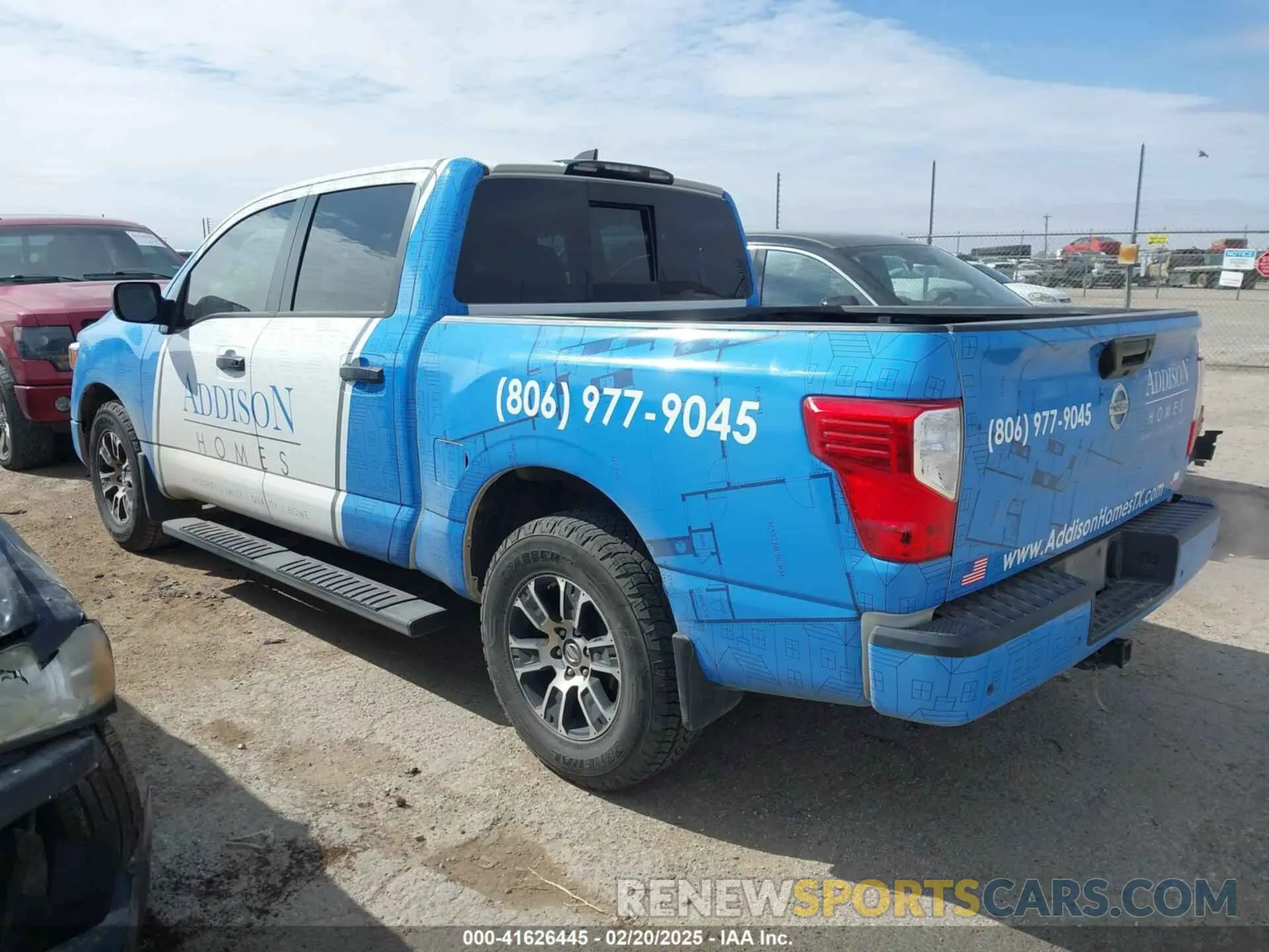 3 Photograph of a damaged car 1N6AA1EF6NN104519 NISSAN TITAN 2022