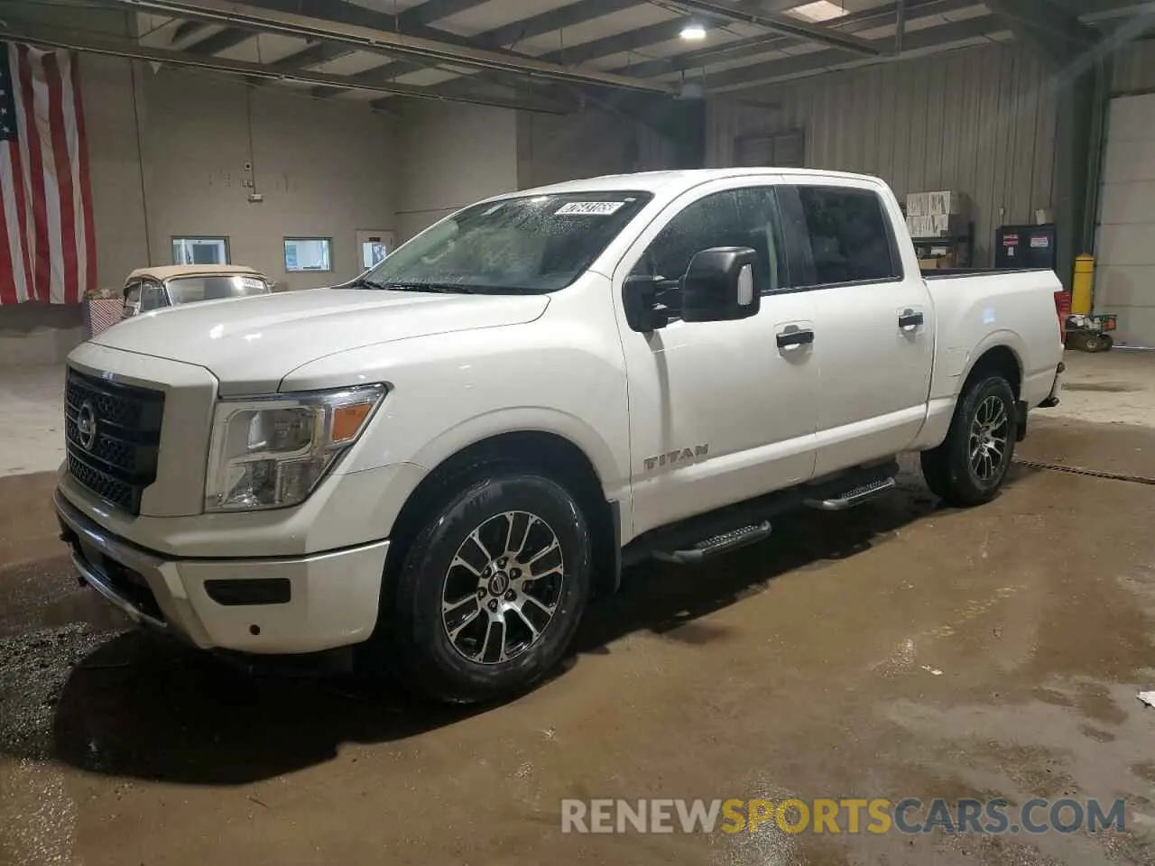 1 Photograph of a damaged car 1N6AA1EF7NN100298 NISSAN TITAN 2022