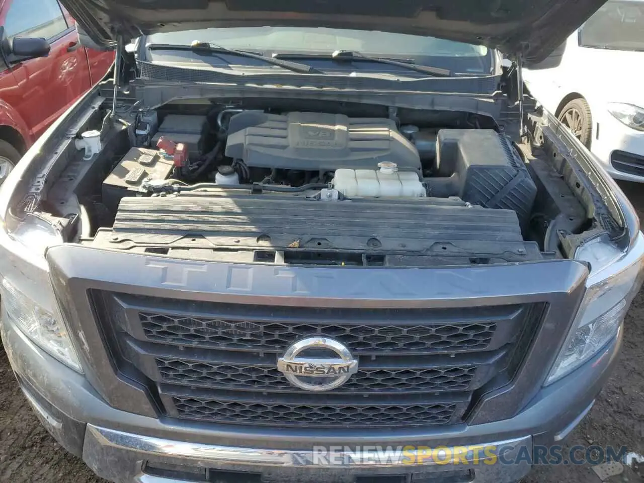 11 Photograph of a damaged car 1N6AA1FBXNN101845 NISSAN TITAN 2022