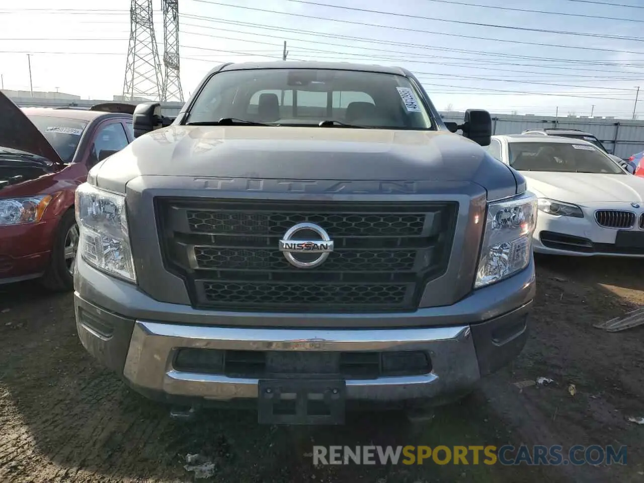 5 Photograph of a damaged car 1N6AA1FBXNN101845 NISSAN TITAN 2022